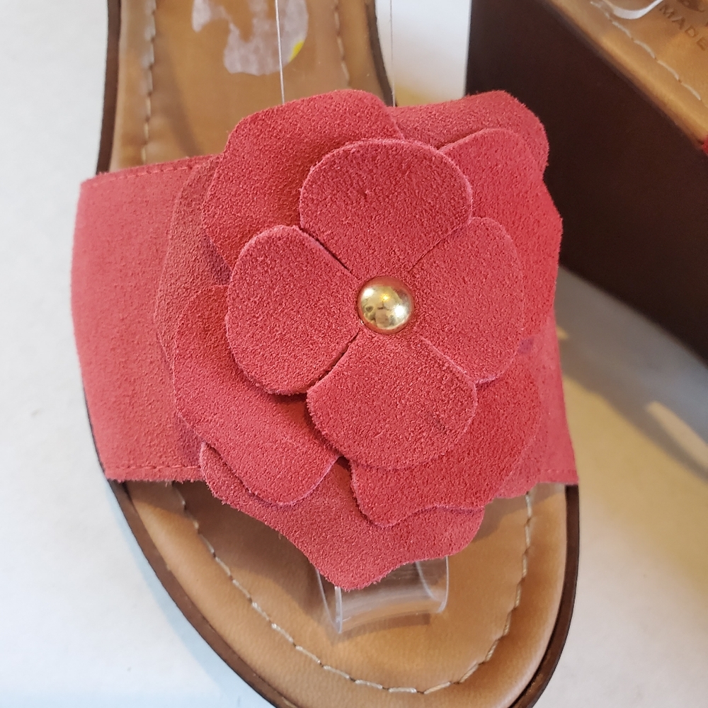 Mariella Suede Sandal Wedges - Picture 2 of 6